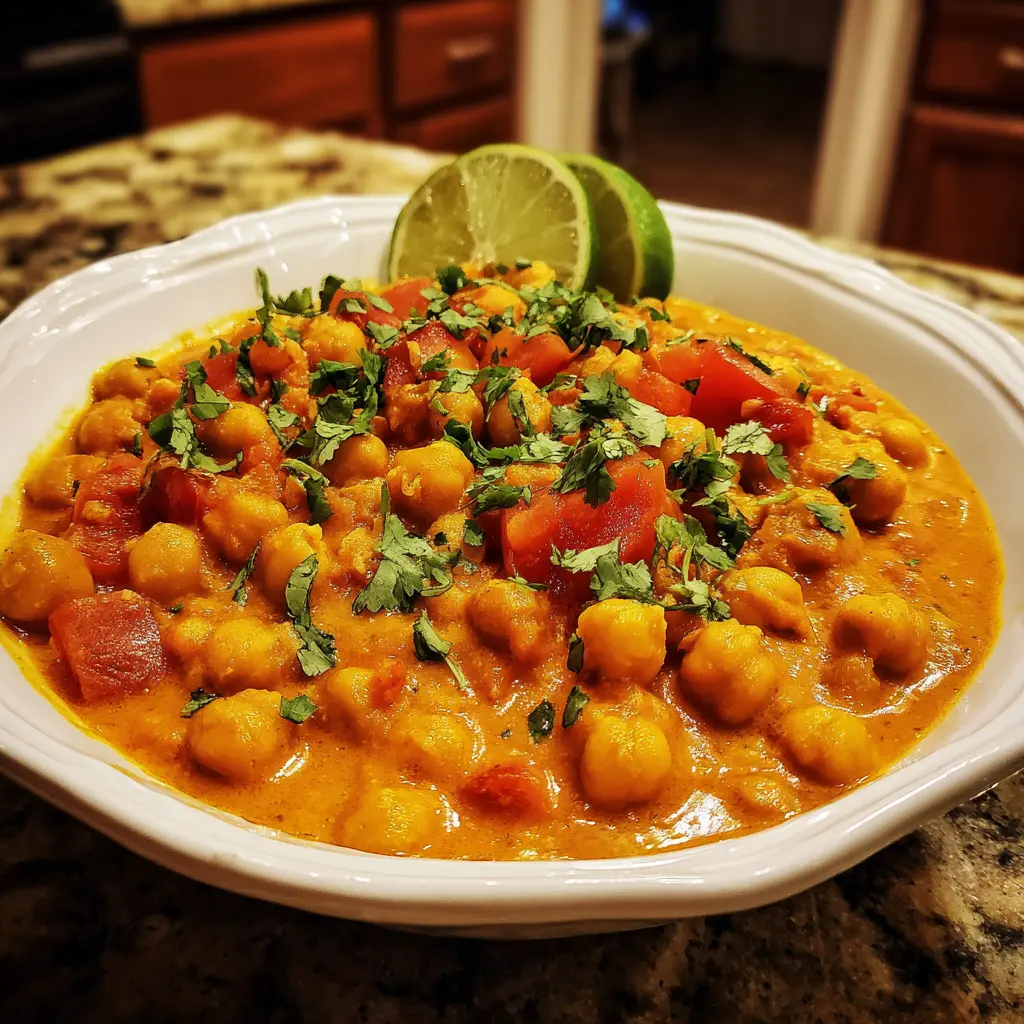 Creamy Coconut Chickpea Curry: An Easy Vegan One-Pot Meal