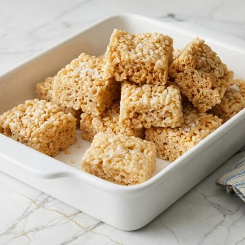 rice krispies recipe finished dish