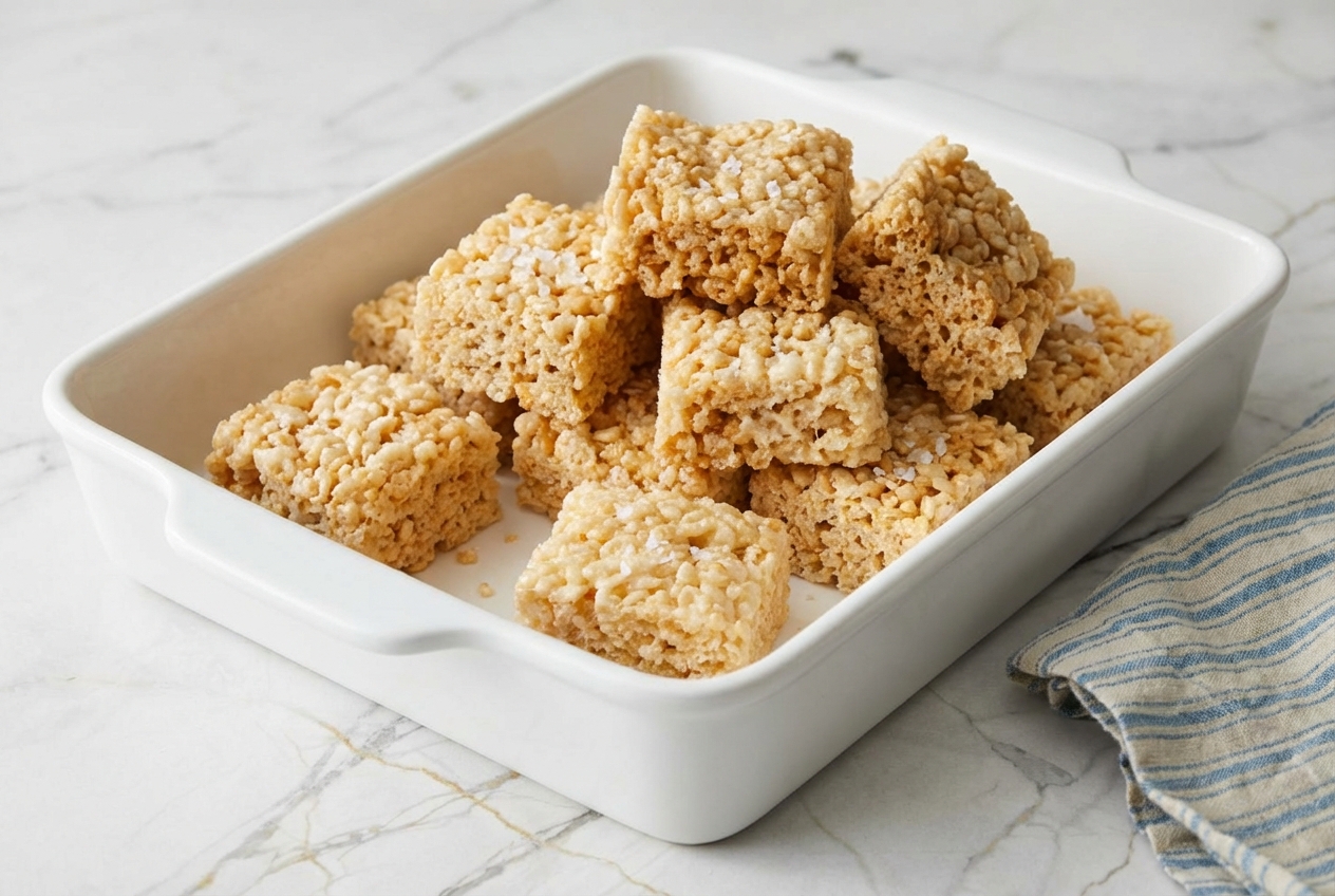 rice krispies recipe finished dish