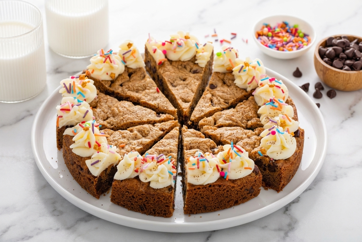 Create The Ultimate Chocolate Chip Cookie Cake At Home