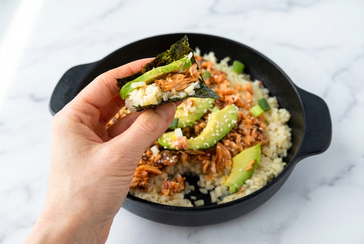 Enjoy This Incredible Keto Sushi Bake for a Guilt Free Meal