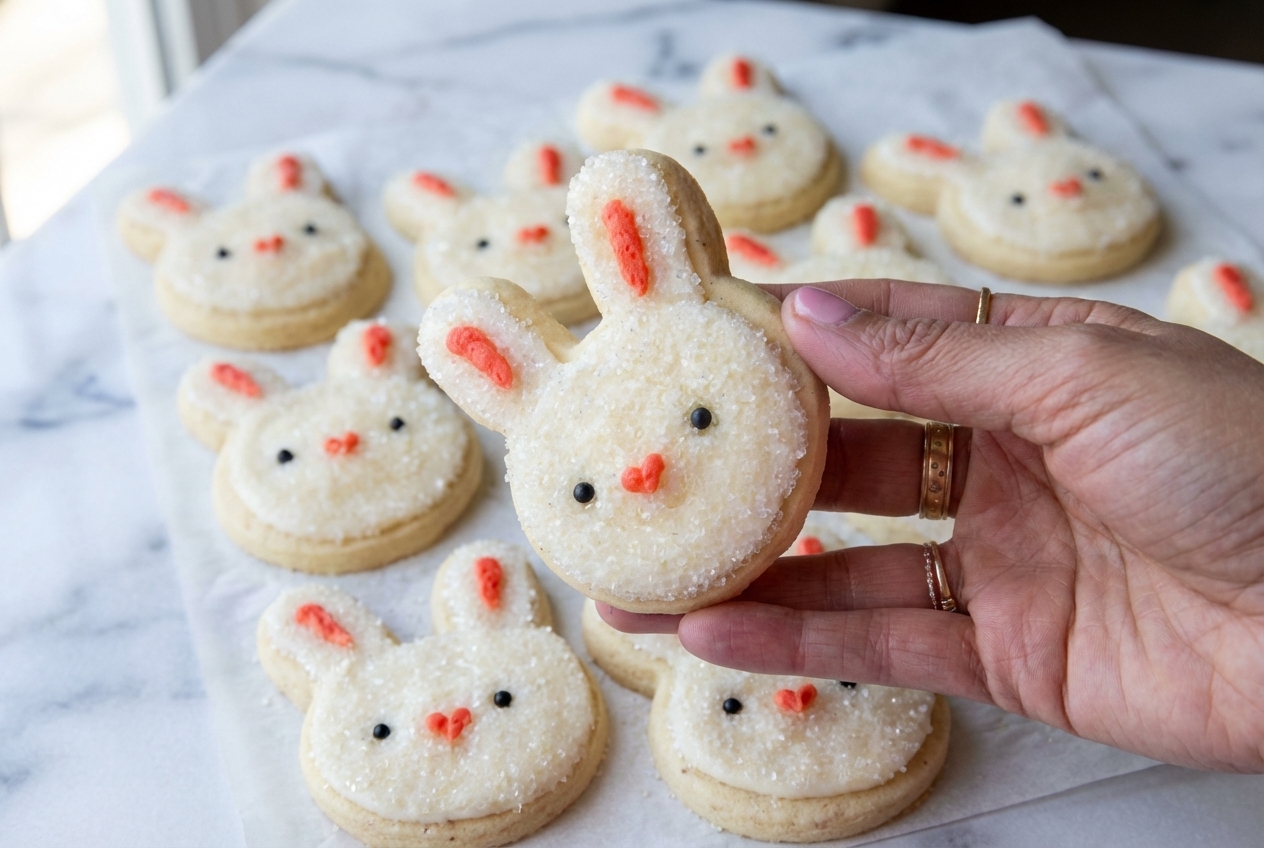 Secrets To The Best Soft Buttercream Bunny Cookies Ever