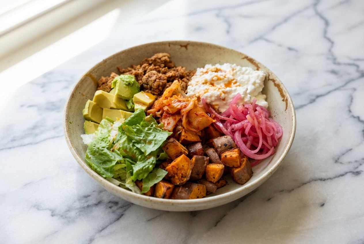 The Ultimate Sweet Potato Cottage Cheese Taco Bowls Revealed